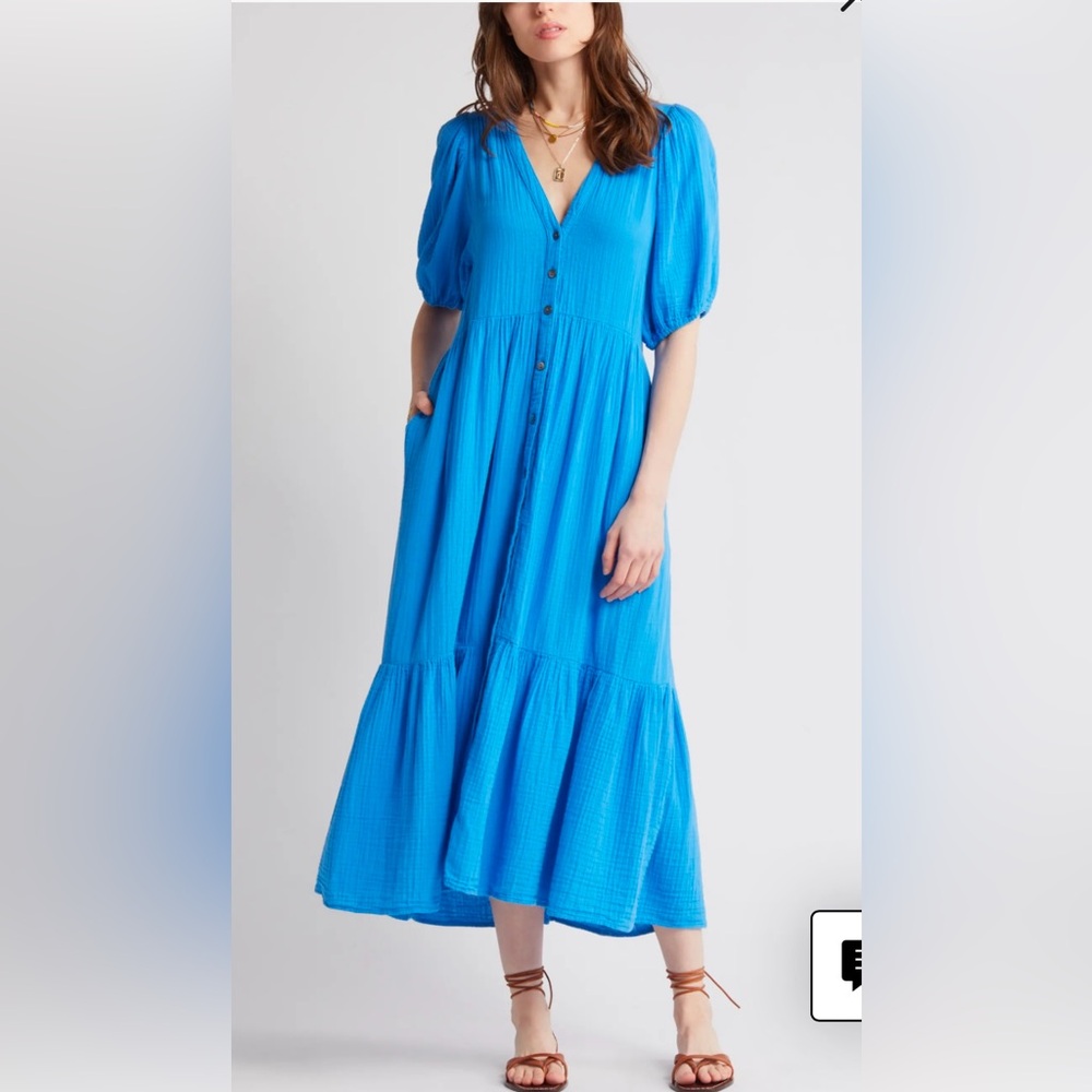 XiRENA Blue Maxi Dress